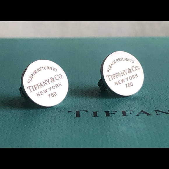 Return to tiffany deals circle stud earrings